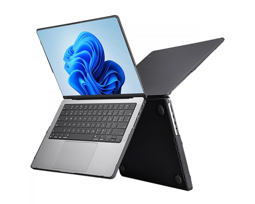 Накладка WIWU Leather Shield MacBook Pro 14,2" (A2442) black