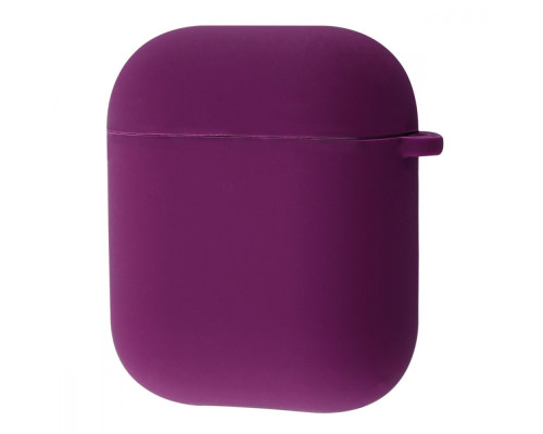 Чохол Silicone Case Full for AirPods 1/2 purple