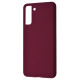 Чохол WAVE Full Silicone Cover Samsung Galaxy S21 Plus (G996B) plum