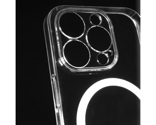 Чохол WAVE Premium Crystal Case with Magnetic Ring iPhone 15 transparent 2001001421793