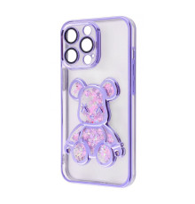 Чохол Shining Bear Case iPhone 11 purple