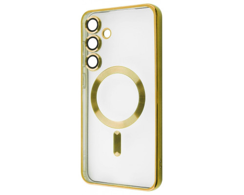 Чохол WAVE Metal Color Case with Magnetic Ring Samsung Galaxy S24 FE gold