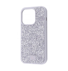 Чохол Bling World Rock Diamond (TPU) iPhone 14 Pro white titanium 2001001934149