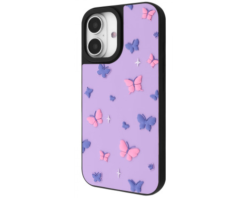 Чохол WAVE Doodle Case iPhone 16 butterflies 2003000252798