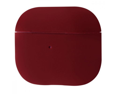 Чохол Silicone Case Slim for AirPods 3 bordo