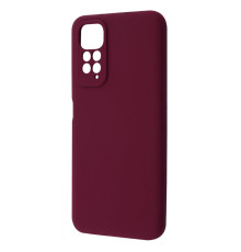 Чохол WAVE Full Silicone Cover Xiaomi Redmi Note 11 4G/Redmi Note 11S plum
