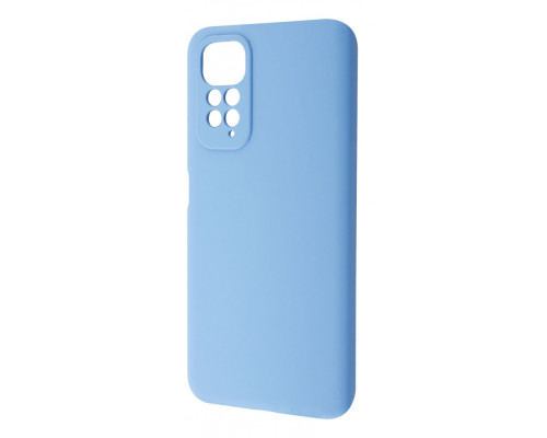 Чохол WAVE Full Silicone Cover Xiaomi Redmi Note 11 4G/Redmi Note 11S azure