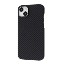 Чохол WAVE Premium Carbon Slim with Magnetic Ring iPhone 14 black 2001000585526