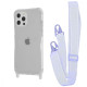 Чохол WAVE Clear Case with Strap iPhone 12 Pro Max light purple 2001001941833
