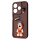 Чохол Pretty Things Case Xiaomi Redmi 13 4G/Poco M6 4G/Note 13R brown/baby 2001001980306