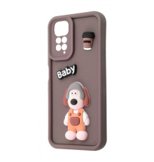 Чохол Pretty Things Case Xiaomi Redmi Note 11 4G/Redmi Note 11S brown/baby