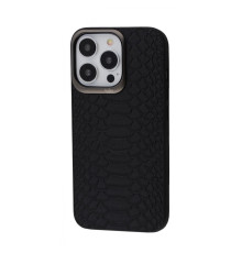 Чохол Kajsa Snake Pattern iPhone 13 Pro black