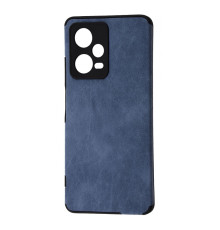 Чохол Suede Case Xiaomi Redmi Note 12 Pro 5G blue
