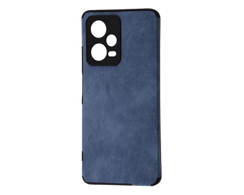 Чохол Suede Case Xiaomi Redmi Note 12 Pro 5G blue