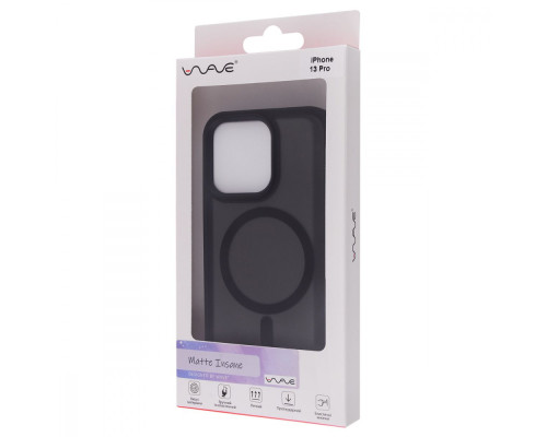 Чохол WAVE Matte Insane Case with Magnetic Ring iPhone 13 Pro blue