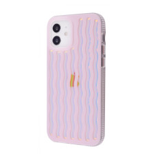 Чохол WAVE Gradient Sun Case iPhone 12/12 Pro pink
