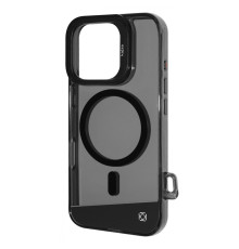 Чохол Kajsa Aluminium Shield with Magnetic Ring iPhone 16 Pro Max black smoke 2003000170801