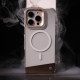Чохол Kajsa Aluminium Shield with Magnetic Ring iPhone 16 Pro Max black smoke 2003000170801