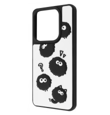 Чохол WAVE Doodle Case Xiaomi Redmi Note 14 5G/Poco M7 Pro black fluffy 2003000242652