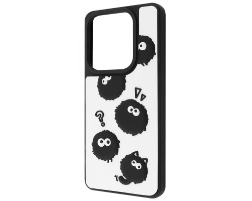 Чохол WAVE Doodle Case Xiaomi Redmi Note 14 5G/Poco M7 Pro black fluffy 2003000242652