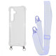 Чохол WAVE Clear Case with Strap Samsung Galaxy S24 Plus light purple 2001001905606