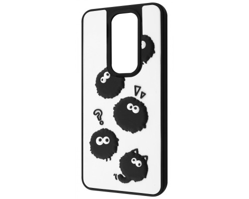 Чохол WAVE Doodle Case Xiaomi Redmi Note 8 Pro black fluffy 2003000261622