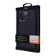 Чохол Kajsa Snake Pattern iPhone 14 Pro Max deep purple