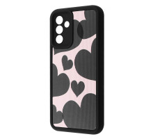 Чохол WAVE Artfull Case Samsung Galaxy A36/A56 black hearts 2003000202458