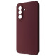 Чохол WAVE Full Silicone Cover Samsung Galaxy A36 plum