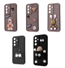 Чохол Pretty Things Case Samsung Galaxy A24 4G brown/fluffy white 2003000218640