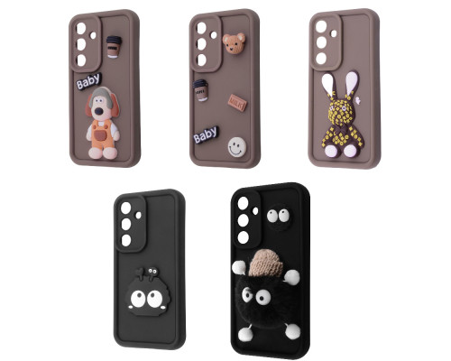 Чохол Pretty Things Case Samsung Galaxy A24 4G brown/fluffy white 2003000218640
