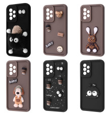 Чохол Pretty Things Case Samsung Galaxy A32 (A325F) brown/fluffy white