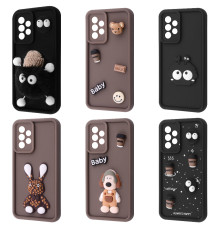 Чохол Pretty Things Case Samsung Galaxy A52 (A525F) brown/fluffy white 2003000228502