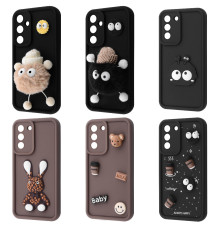 Чохол Pretty Things Case Samsung Galaxy S21 FE (G990B) brown/fluffy white