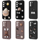 Чохол Pretty Things Case Samsung Galaxy S21 FE (G990B) brown/fluffy white