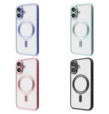 Чохол Metal Matte Case with Magnetic Ring iPhone 16 midnight blue 2003000271126