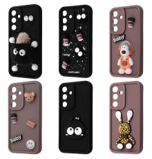 Чохол Pretty Things Case Samsung Galaxy A36/A56 brown/fluffy white 2003000214888