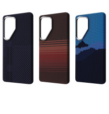 Чохол WAVE Gleam Case with Magnetic Ring Samsung Galaxy S25 Ultra blue stripes 2003000252637