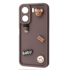 Чохол Pretty Things Case Xiaomi Redmi 13C 4G/Poco C65 brown/bear 2001001904654