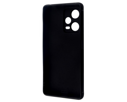 Чохол Силікон 0.5 mm Black Matt Xiaomi Redmi Note 12 Pro+ 5G black