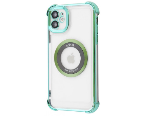 Чохол Glossy Case with Magnetic Ring iPhone 12 green 2001001963842