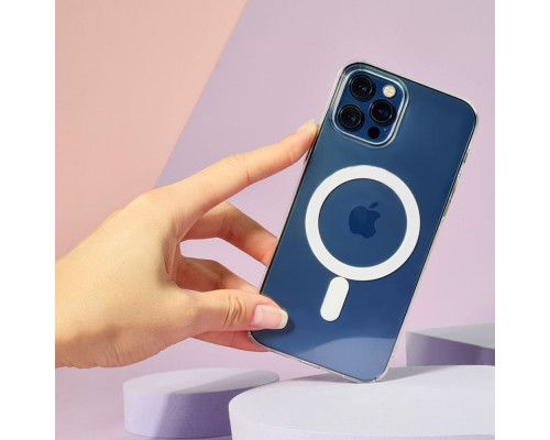 Чохол Baseus Crystal Magnetic iPhone 14 transparent 2001000575596
