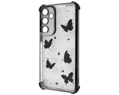 Чохол WAVE Winkie Samsung Galaxy A55 black/butterfly 2003000254419
