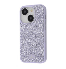 Чохол Bling World Rock Diamond (TPU) iPhone 16 Pro Max white titanium