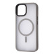 Чохол WAVE Matte Insane Case with Magnetic Ring iPhone 15 gray 2001001421588