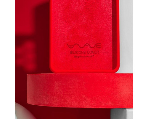 Чохол WAVE Full Silicone Cover Samsung Galaxy S26 red 2003000281347 6907177580502