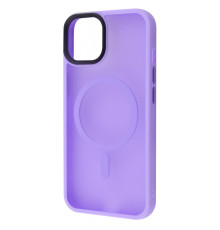 Чохол WAVE Matte Insane Case with Magnetic Ring iPhone 13 light purple