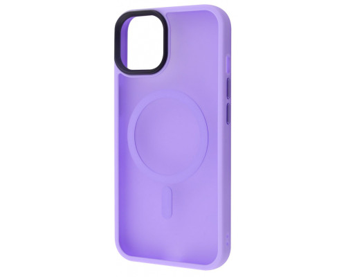 Чохол WAVE Matte Insane Case with Magnetic Ring iPhone 13 light purple