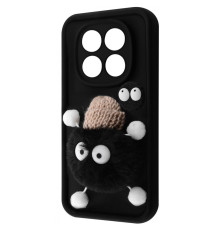 Чохол Pretty Things Case Xiaomi Redmi Note 14 4G (Global) black/fluffy black 2003000227222