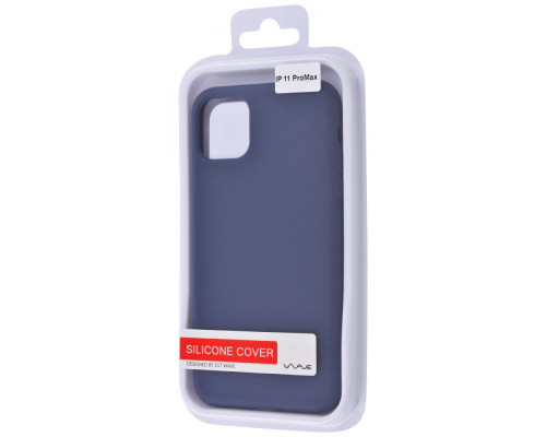 Чохол WAVE Full Silicone Cover iPhone 11 Pro Max dark bue